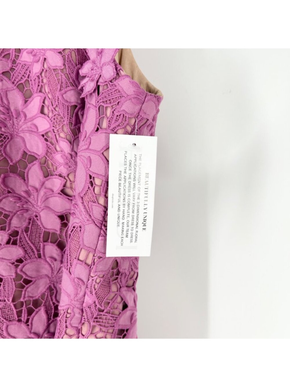 NWT Helsi Rosalie Sleeveless Lace A-line Mini Dress Medium - Picture 6 of 9